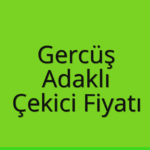 Gercüş – Adaklı Çekici Fiyatı