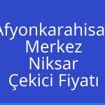 Afyonkarahisar Merkez – Niksar Çekici Fiyatı