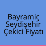 Bayramiç – Seydişehir Çekici Fiyatı