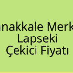 Çanakkale Merkez – Lapseki Çekici Fiyatı