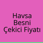 Havsa – Besni Çekici Fiyatı
