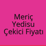 Meriç – Yedisu Çekici Fiyatı