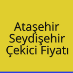 Ataşehir – Seydişehir Çekici Fiyatı