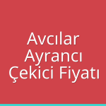 Avcılar – Ayrancı Çekici Fiyatı