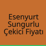 Esenyurt – Sungurlu Çekici Fiyatı