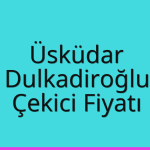 Üsküdar – Dulkadiroğlu Çekici Fiyatı