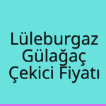 Lüleburgaz – Gülağaç Çekici Fiyatı