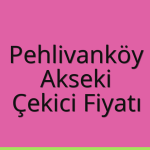 Pehlivanköy – Akseki Çekici Fiyatı