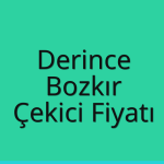 Derince – Bozkır Çekici Fiyatı