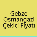 Gebze – Osmangazi Çekici Fiyatı
