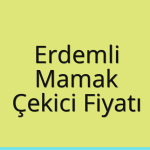 Erdemli – Mamak Çekici Fiyatı