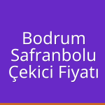 Bodrum – Safranbolu Çekici Fiyatı