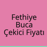 Fethiye – Buca Çekici Fiyatı