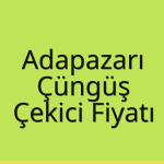Adapazarı – Çüngüş Çekici Fiyatı
