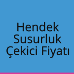 Hendek – Susurluk Çekici Fiyatı