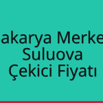 Sakarya Merkez – Suluova Çekici Fiyatı