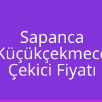 Sapanca – Küçükçekmece Çekici Fiyatı