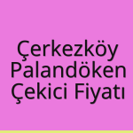 Çerkezköy – Palandöken Çekici Fiyatı