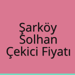 Şarköy – Solhan Çekici Fiyatı