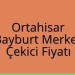 Ortahisar – Bayburt Merkez Çekici Fiyatı