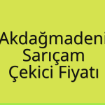 Akdağmadeni – Sarıçam Çekici Fiyatı