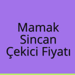 Mamak – Sincan Çekici Fiyatı