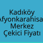 Kadıköy – Afyonkarahisar Merkez Çekici Fiyatı