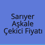 Sarıyer – Aşkale Çekici Fiyatı