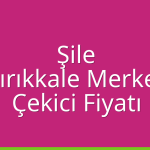 Şile – Kırıkkale Merkez Çekici Fiyatı