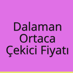 Dalaman – Ortaca Çekici Fiyatı
