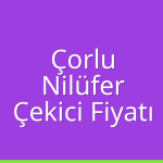 Çorlu – Nilüfer Çekici Fiyatı