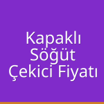 Kapaklı – Söğüt Çekici Fiyatı