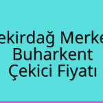 Tekirdağ Merkez – Buharkent Çekici Fiyatı