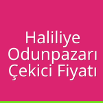 Haliliye – Odunpazarı Çekici Fiyatı